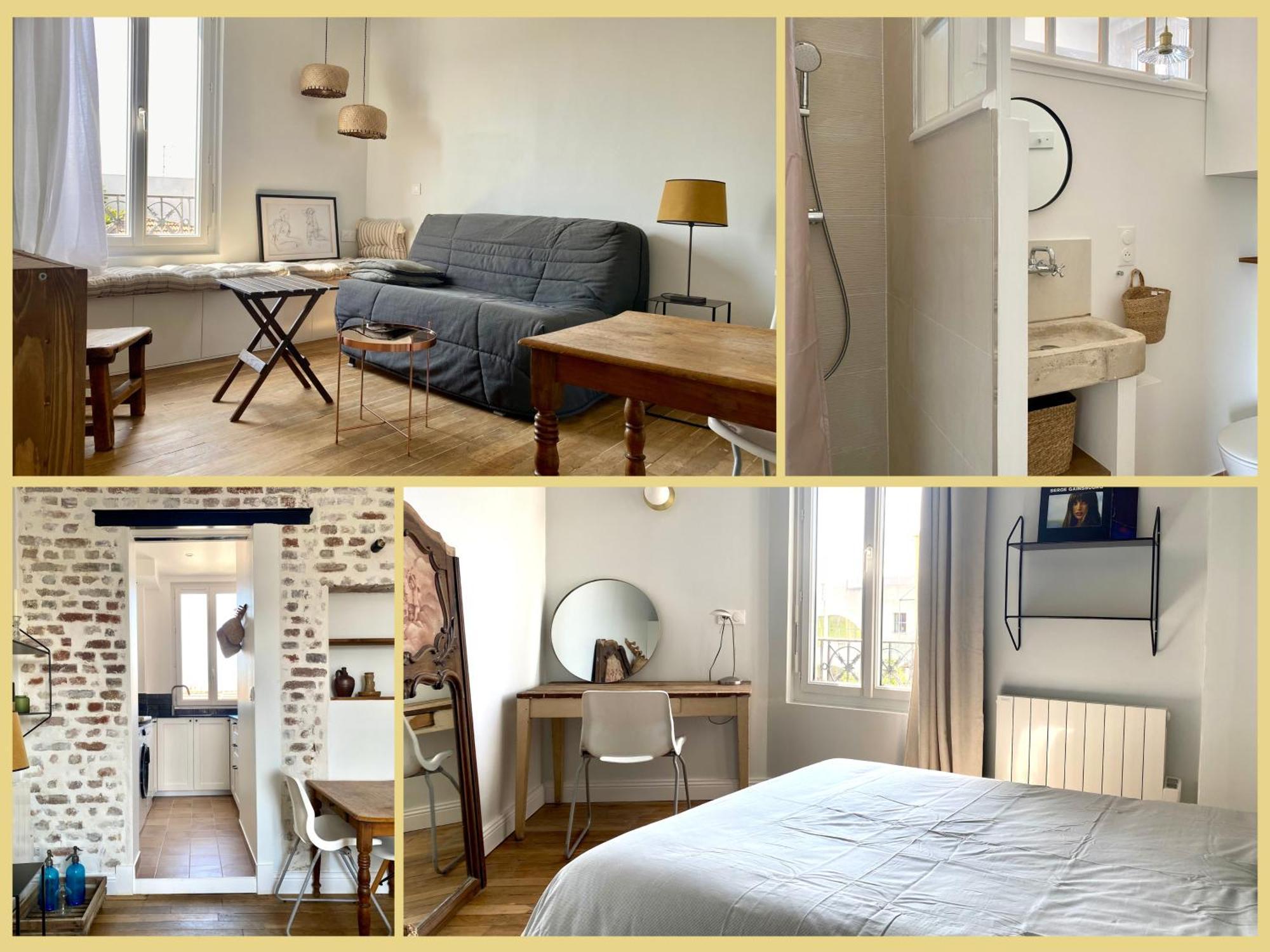 07 La Puce De St Ouen Apartment Saint-Ouen  Bagian luar foto