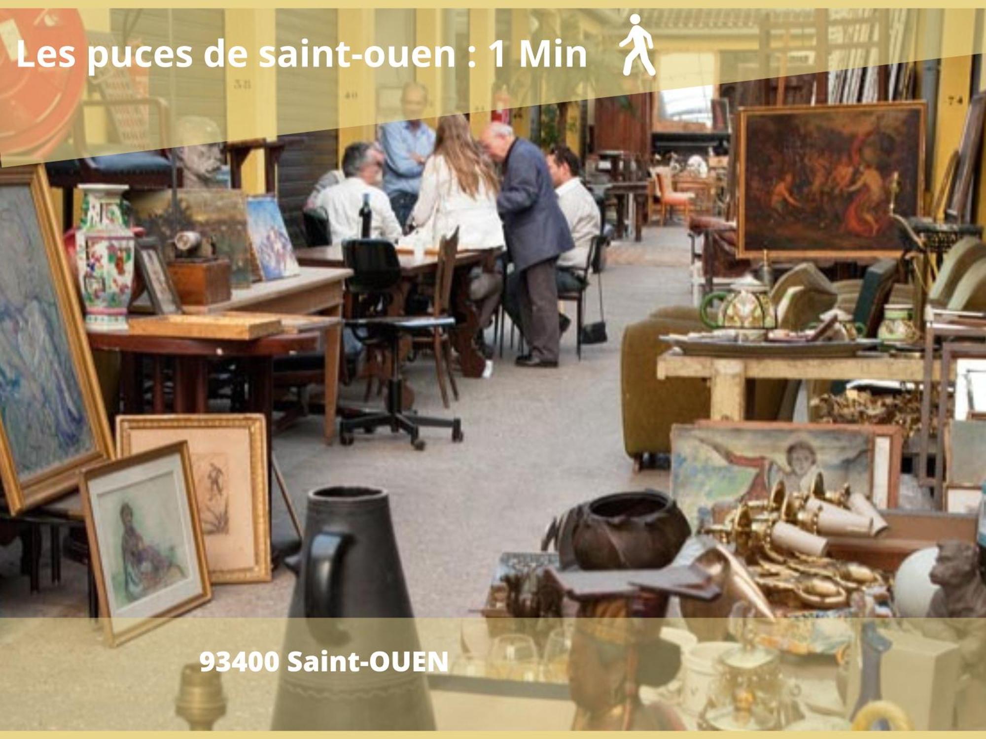 07 La Puce De St Ouen Apartment Saint-Ouen  Bagian luar foto